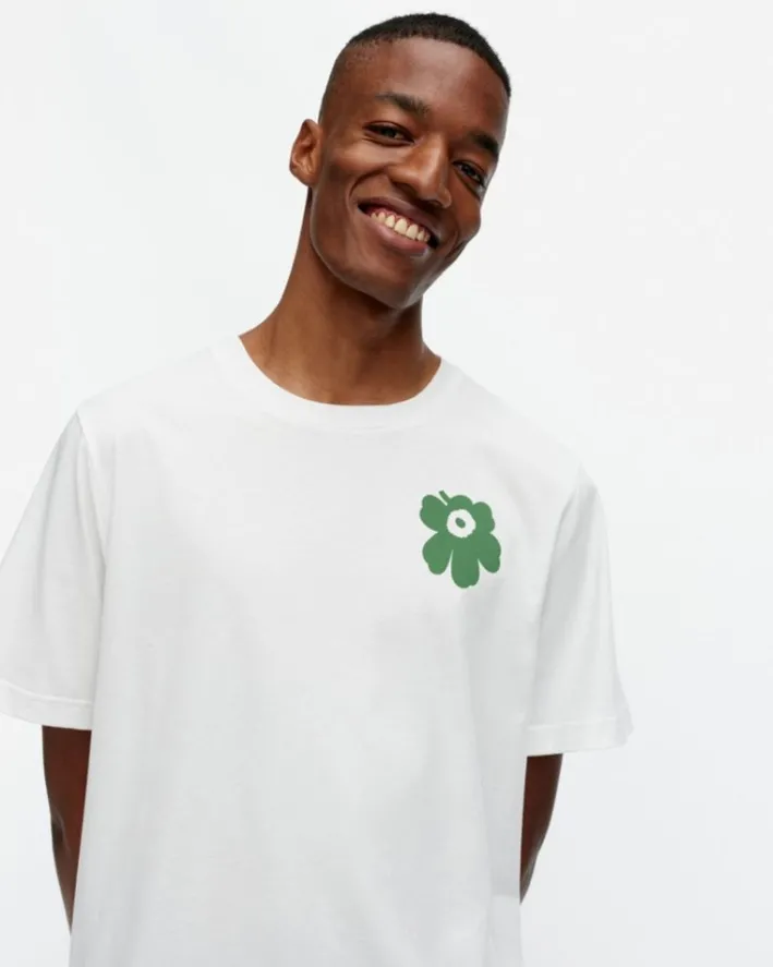 Marimekko Kioski Embla Unikko Placement T-Shirt<Woman Unisex