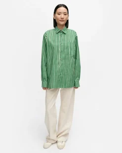 Marimekko Kioski Jokapoika Cotton Shirt<Woman Tops & Tunics
