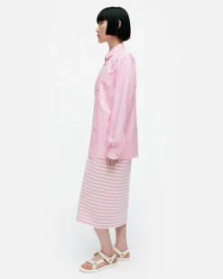 Marimekko Kioski Jokapoika Cotton Shirt<Woman Tops & Tunics