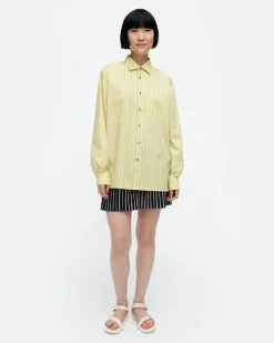 Marimekko Kioski Jokapoika Cotton Shirt<Woman Tops & Tunics