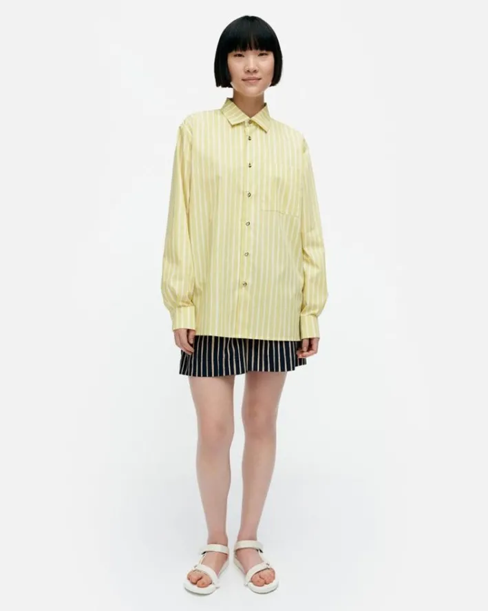 Marimekko Kioski Jokapoika Cotton Shirt<Woman Tops & Tunics