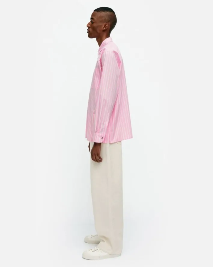 Marimekko Kioski Jokapoika Cotton Shirt<Woman Unisex