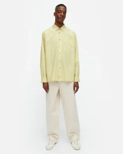Marimekko Kioski Jokapoika Cotton Shirt<Woman Unisex
