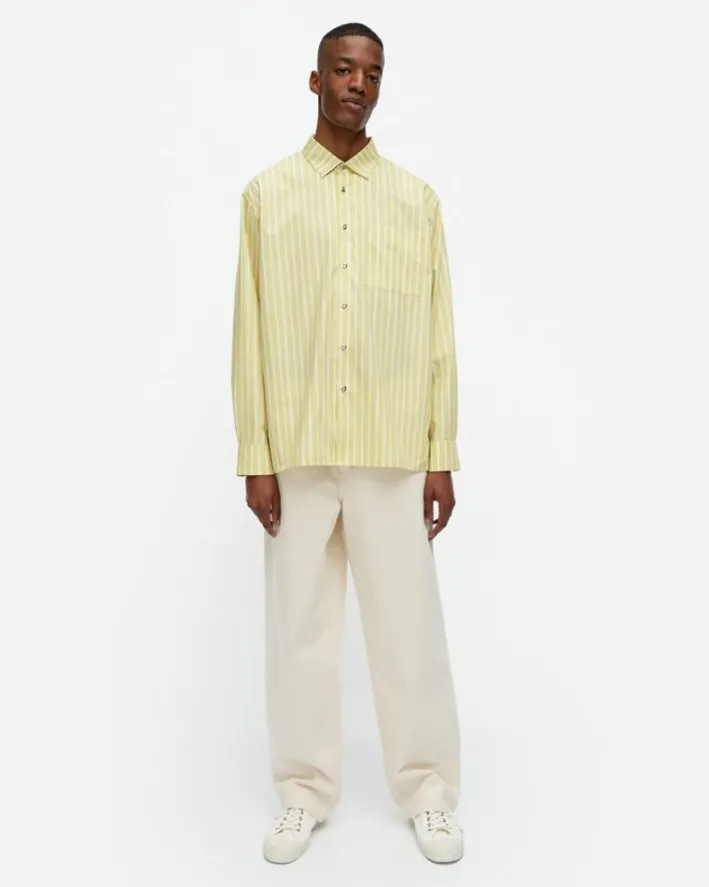Marimekko Kioski Jokapoika Cotton Shirt<Woman Unisex