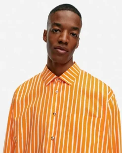 Marimekko Kioski Jokapoika Cotton Shirt<Woman Unisex