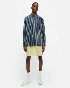 Marimekko Kioski Jokapoika Cotton Shirt<Woman Unisex