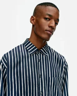 Marimekko Kioski Jokapoika Cotton Shirt<Woman Unisex