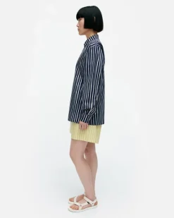 Marimekko Kioski Jokapoika Cotton Shirt<Woman Unisex