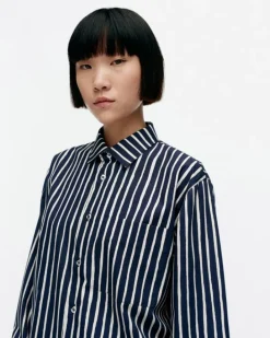 Marimekko Kioski Jokapoika Cotton Shirt<Woman Unisex