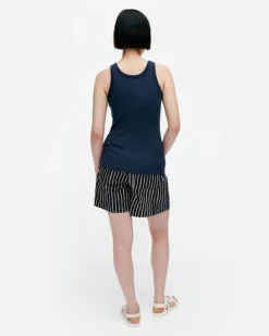 Marimekko Kioski Kedol Unikko Placement Rib Top<Woman Tops & Tunics