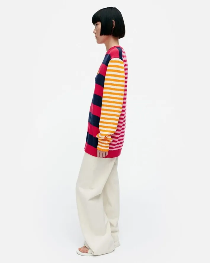 Marimekko Kioski Kesakoju Maalis Patja Cotton Knitted Top<Woman Tops & Tunics