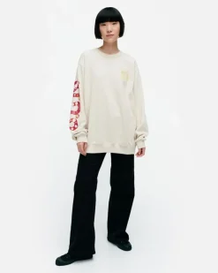 Marimekko Kioski Loisto Jalo Placement Sweatshirt<Woman Tops & Tunics