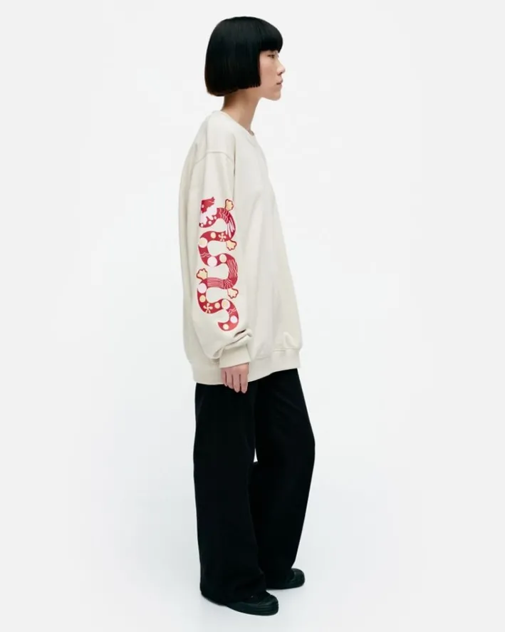 Marimekko Kioski Loisto Jalo Placement Sweatshirt<Woman Tops & Tunics