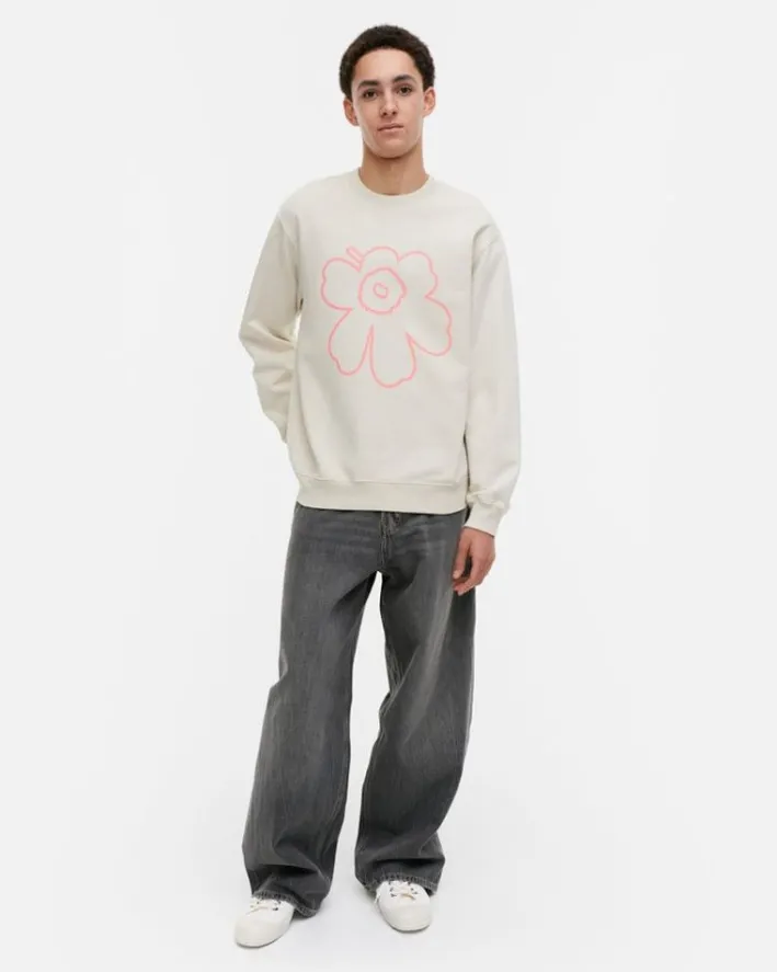Marimekko Kioski Loisto Piirto Unikko Placement Sweatshirt<Woman Tops & Tunics