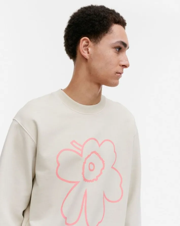 Marimekko Kioski Loisto Piirto Unikko Placement Sweatshirt<Woman Tops & Tunics