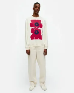 Marimekko Kioski Loisto Unikko Placement Sweatshirt<Woman Tops & Tunics