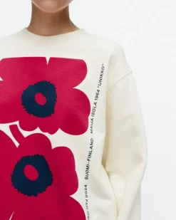 Marimekko Kioski Loisto Unikko Placement Sweatshirt<Woman Tops & Tunics