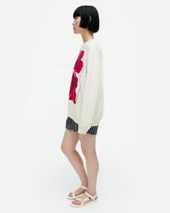 Marimekko Kioski Loisto Unikko Placement Sweatshirt<Woman Unisex