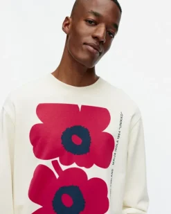 Marimekko Kioski Loisto Unikko Placement Sweatshirt<Woman Unisex