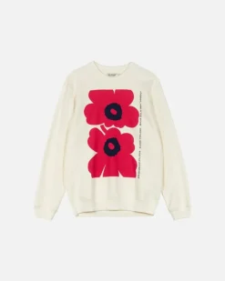 Marimekko Kioski Loisto Unikko Placement Sweatshirt<Woman Unisex