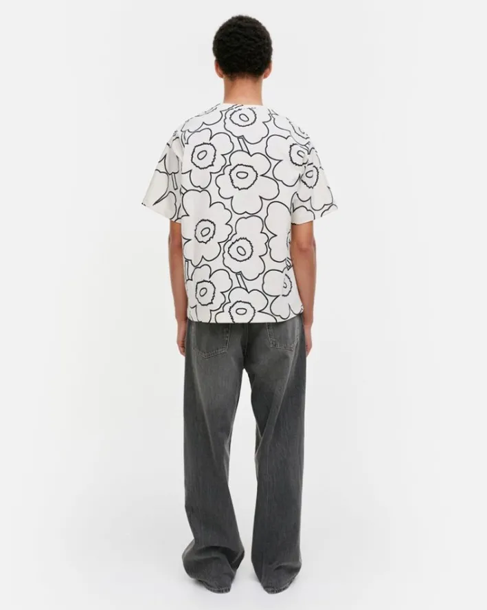 Marimekko Kioski Nopeus Pieni Piirto Unikko T-Shirt<Woman Tops & Tunics