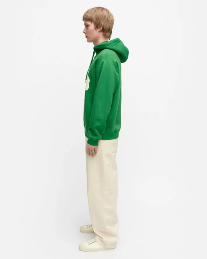Marimekko Kioski Runoja Unikko Placement Hoodie<Woman Unisex