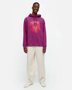 Marimekko Kioski Runoja Unikko Placement Hoodie<Woman Tops & Tunics