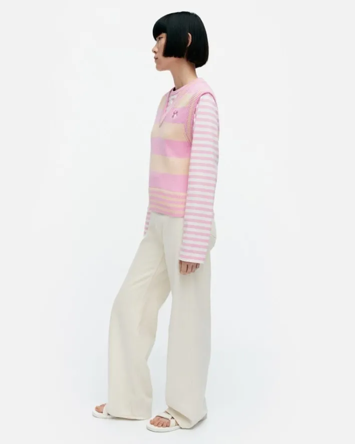 Marimekko Kioski Siete Maalis Patja Cotton Knitted Top<Woman Tops & Tunics