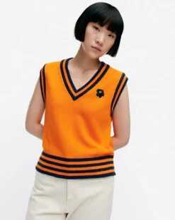 Marimekko Kioski Siete Patja Cotton Knitted Top<Woman Tops & Tunics