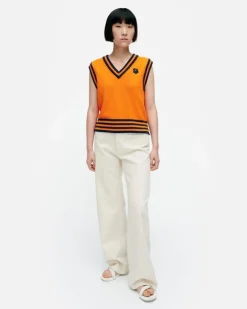 Marimekko Kioski Siete Patja Cotton Knitted Top<Woman Tops & Tunics