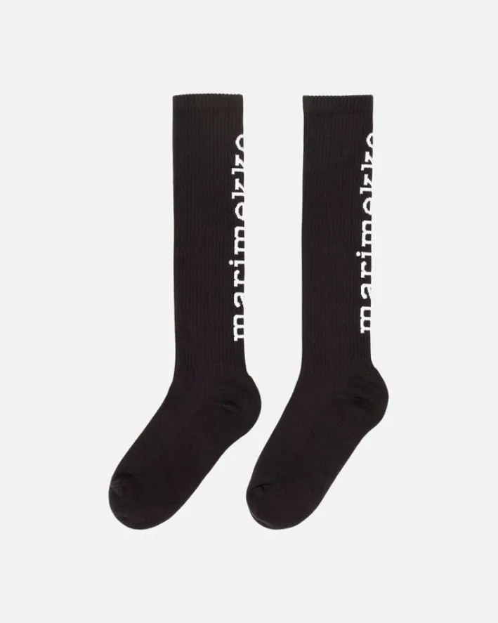Marimekko Kioski Suikea Logo Knee Socks<Woman Socks