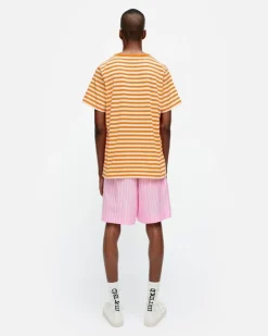 Marimekko Kioski Tasaraita Men Shortsleeve T-Shirt<Woman Tops & Tunics