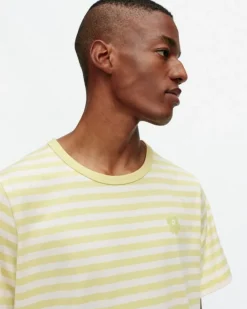 Marimekko Kioski Tasaraita Men Shortsleeve T-Shirt<Woman Unisex
