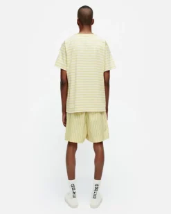 Marimekko Kioski Tasaraita Men Shortsleeve T-Shirt<Woman Tops & Tunics