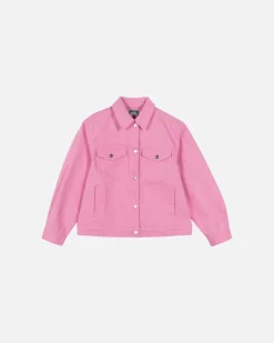 Marimekko Kioski Ystavyys Unikko Denim Jacket<Woman Coats & Jackets