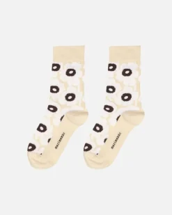 Marimekko Kirmailla Unikko Socks<Woman Socks