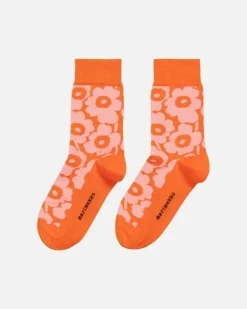 Marimekko Kirmailla Unikko Tone Socks<Woman Socks