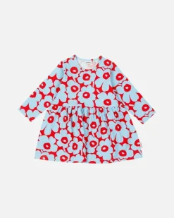 Marimekko Kukkakoru Mini Unikko I Dress<Woman Kids' Clothing