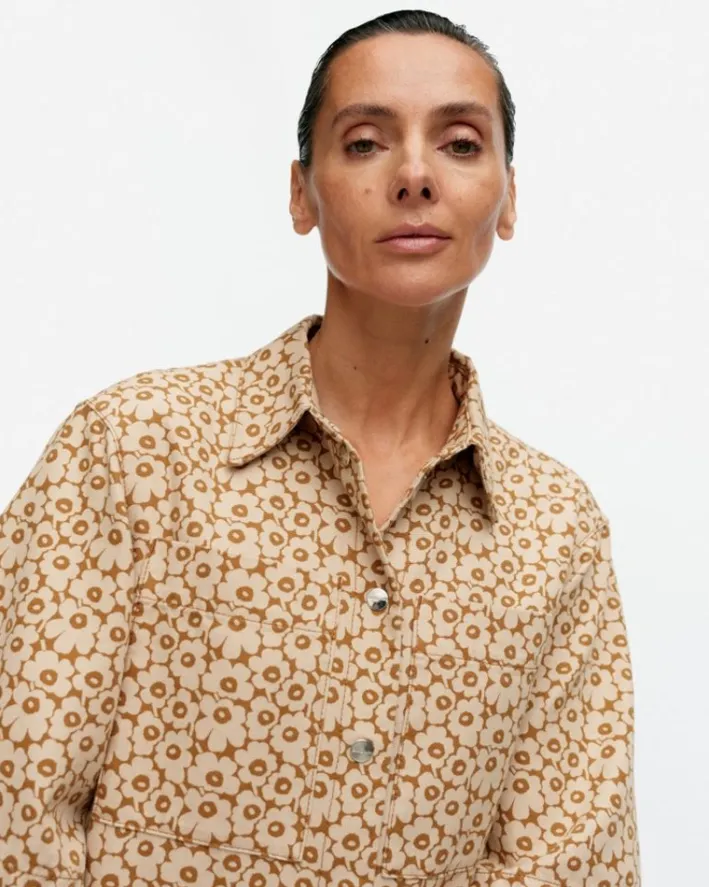 Marimekko Kukkein Unikko Cotton Overall<Woman Tops & Tunics