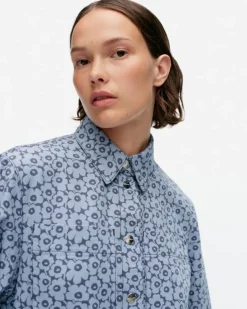 Marimekko Kukkein Unikko Cotton Overall<Woman Tops & Tunics