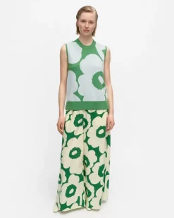 Marimekko Kulma Unikko Knitted Wool Vest<Woman Knits & Sweaters