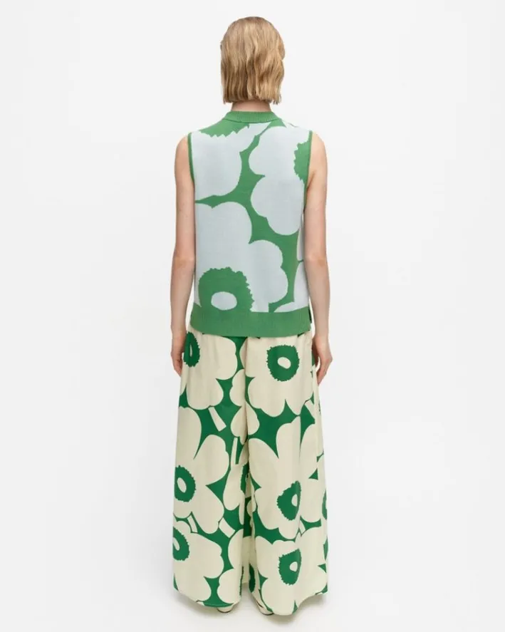 Marimekko Kulma Unikko Knitted Wool Vest<Woman Knits & Sweaters