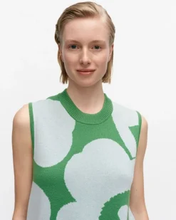 Marimekko Kulma Unikko Knitted Wool Vest<Woman Knits & Sweaters