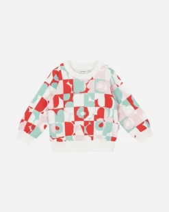 Marimekko Kuulas Ruutu Unikko I Shirt<Woman Kids' Clothing