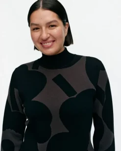 Marimekko Kuutio Unikko Knitted Turtleneck<Woman Tops & Tunics