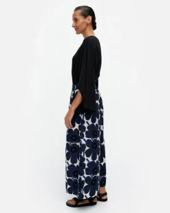 Marimekko Kuvio Unikko Cupro Mix Trousers<Woman Trousers
