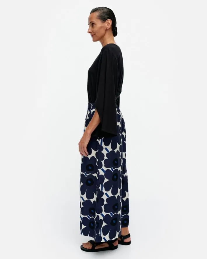Marimekko Kuvio Unikko Cupro Mix Trousers<Woman Trousers