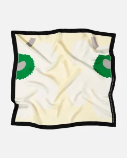 Marimekko Lauhtua Heijastus Unikko Silk Scarf<Woman Scarves
