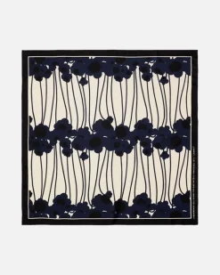 Marimekko Lauhtua Lammet Silk Scarf<Woman Scarves