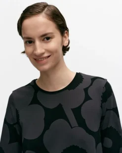 Marimekko Lehtokielo Unikko Jerseydress<Woman Dresses